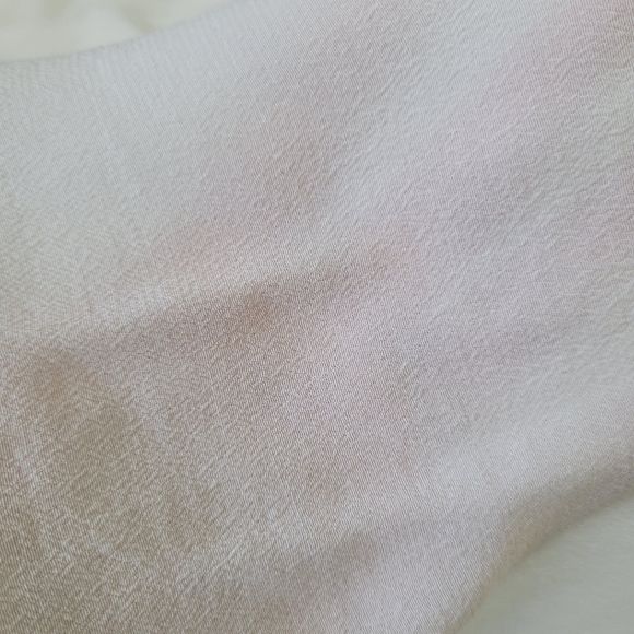 Helmut Lang Optic White‎ Gaze Crepe Skirt Sheer Minimal Midi Large - Picture 13 of 13